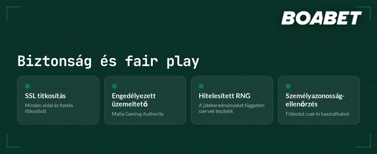 Biztonság és fair play